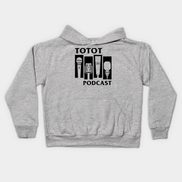 TOTOT Bars Tribute Logo Kids Hoodie by TOTOTPODCAST